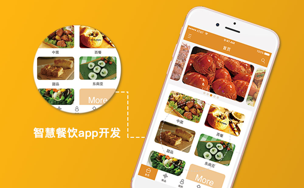 智慧餐飲app開(kāi)發(fā)：通過(guò)打通線上業(yè)務(wù)和后臺(tái)系統(tǒng)，打造自己專屬的餐飲APP